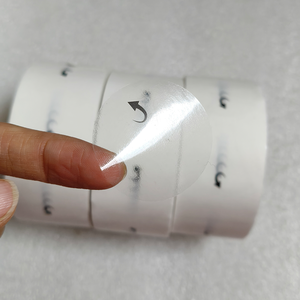 Bán sỉ tùy chỉnh in ấn CuộN dính rõ ràng minh bạch con dấu Sticker - Product Image 2