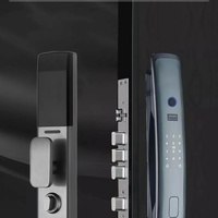 Khóa cửa thông minh WiFi Glomarket Tuya, dung lượng 100 người dùng, mở khóa bằng vân tay, ứng dụng, chìa khóa, mật khẩu kỹ thuật số, bảo mật cho cửa kính