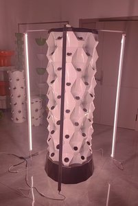 Nouveau Système de Jardinage Hydroponique Design Moderne, Tour Aéroponique Verticale pour Légumes - Product Image 4