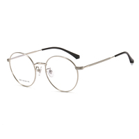 Lunettes de vue rondes en métal de haute qualité
