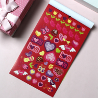 Livre d'autocollants d'amour pour la Saint-Valentin, 322 pièces, autocollants artistiques DIY pour enfants, pour papeterie décorative