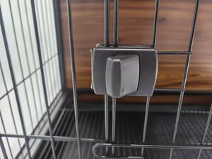 Fabrika büyük köpek kafesi nefes ahşap demir çelik evcil hayvan kulubesi kare köpek kasalar köpek kafesi - Product Image 6