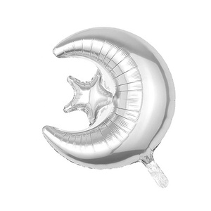 Palloncini decorativi all'ingrosso di grandi dimensioni (18 pollici) a forma di <span class=keywords><strong>luna</strong></span> e stella in lamina, gonfiabili con elio, per decorazioni per feste Eid Mubarak e Ramadan. - Product Image 6