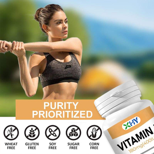 Cápsulas de Gel Suave de Vitamina E de 180 mg y 400 UI, Cápsulas de Gelatina Suave con Vitamina E <span class=keywords><strong>Natural</strong></span> y Aceite de Onagra, Cápsulas Multivitamínicas - Product Image 4