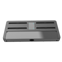 OEM: Noir mat anti-poussière et résistant à l'eau avec deux fentes pour cartes et lumière LED pour NS2 Game Accessories Organizer Charging Dock