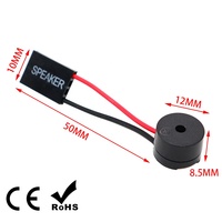 Haut-parleur miniature 12085 16 ohms 1,5-3,3V avec connecteur mini pour PC, carte mère, boîtier interne, buzzer, alarme sonore