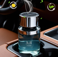 Diffuseur de parfum liquide de luxe pour voiture, grande capacité, parfum réglable, éliminateur d'odeurs de voiture
