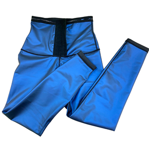 Leggings d'entraînement de taille de sauna <span class=keywords><strong>pour</strong></span> femmes, tissu polymère plus mince <span class=keywords><strong>pour</strong></span> l'entraînement - Product Image 4