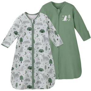 Saco de Dormir Hongbo para Bebé, Manta Vestible Ligera con Cremallera Bidireccional, 0.5 Tog 1.0 Tog, Manga Larga, para Recién Nacidos - Product Image 4