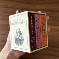 Mini livre Shakespeare personnalisé avec logo imprimé, livre de poche classique pour événements d'entreprise et souvenirs