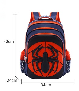 <span class=keywords><strong>Mochila</strong></span> Escolar con Estampado de Spiderman, Impermeable, para Niños, con Forro de Poliéster, Cierre de Cremallera, Hecha de Material Oxford - Product Image 3