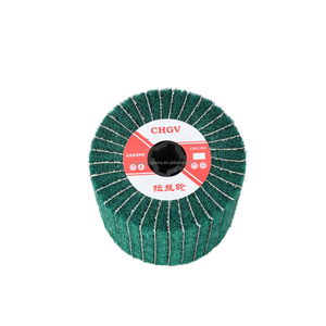 <span class=keywords><strong>Brosse</strong></span> à lamelles abrasive en nylon non tissé <span class=keywords><strong>pour</strong></span> le polissage et le meulage des surfaces métalliques et en acier inoxydable OEM - Product Image 2