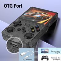 Console de jeux rétro portable R36S Système d'émulateur préinstallé de 3.5 pouces Dispositif de divertissement de jeu portable Cadeaux pour enfants