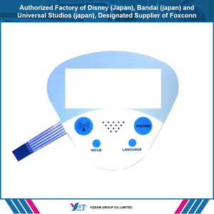 Interrupteur à membrane pour contrôle d'accès numérique, étanche, bouton d'extérieur - Product Image 2