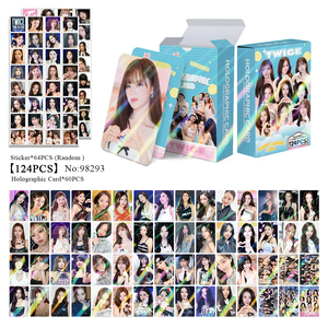 <span class=keywords><strong>KPOP</strong></span> 124 pièces/boîte TW <span class=keywords><strong>MOMO</strong></span> SANA MINA THIS IS for WORLD TOUR Carte photo laser Lomo Card Photo Card - Product Image 3