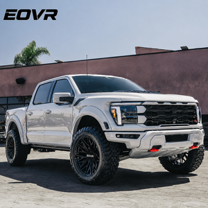 Ruedas Forjadas EVOR Monobloque en Aluminio Negro Brillante 20 22 5x114.3 5x112 5x130 para Camionetas y Pick-ups 2500 3500 <span class=keywords><strong>Cyber</strong></span> - Product Image 6