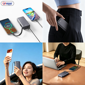 45W Portable Fast Charging 20000Mah <b>Mobile</b> Charger Power Banks Compact Mini Power Bank With Cable for Travel Outdoor Use - Product Image 3