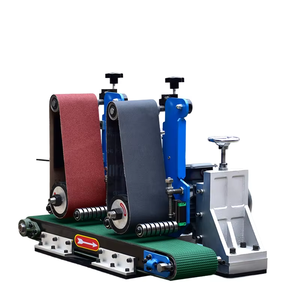 专业双头砂带磨光机，用于金属精加工 - Product Image 4