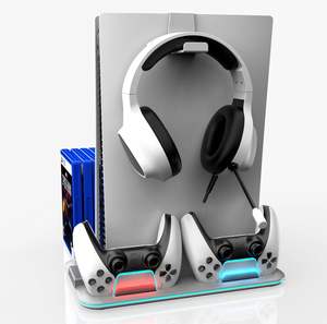 เครื่องเล่นเกมคอนโซล PlayStation 5 รุ่น A+ Slim แบบมีสาย รองรับวิดีโอเกมความเร็วสูงพิเศษ รองรับผู้เล่นหลายคน พร้อมรองรับการ์ด TF ขนาด 8GB - Product Image 2