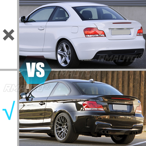 Aileron de coffre arrière pour BMW Série 1 E82 E88 Coupé 2 portes 2007-2013 118i 128i 135i 1M - Product Image 4