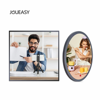 Écran publicitaire LCD circulaire personnalisé de 23,6 pouces avec machine publicitaire logo KFC