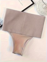 Taille haute Cincher ceinture Shaper string pour femmes grande taille peau amincissante ventre contrôle culotte corps plus mince
