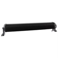 Barre lumineuse LED FDN à double rangée, 22'' 120W, barre droite, IP67, avec support de montage, faisceau combiné spot et flood, pour véhicule tout-terrain
