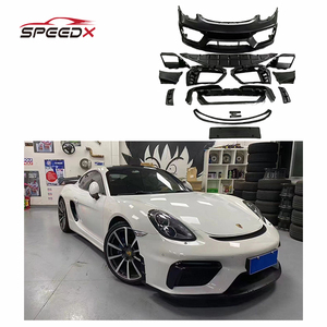Kit de Carrocería GT4 para Porsche Cayman <span class=keywords><strong>Boxster</strong></span> <span class=keywords><strong>981</strong></span> con Parachoques Delantero, Rejilla de Ventilación y Lip Frontal - Product Image 1