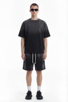 T-shirt Homme Vierge en Coton Premium 305 GSM, Jersey Lourd Structuré, Coupe Ample et Carrée, Vente en Gros Fabricant