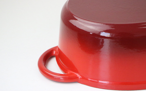Casserole en fonte émaillée de forme ovale, très vendue, couleur, marmite, ustensiles de cuisine - Product Image 3