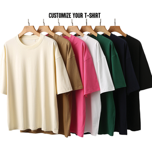 Fabricante OEM/ODM, Camiseta Personalizada con Logotipo, Impresión a Color, Algodón, Unisex, Cuello Redondo, Talla Grande, Camiseta Resistente para Hombre - Product Image 4