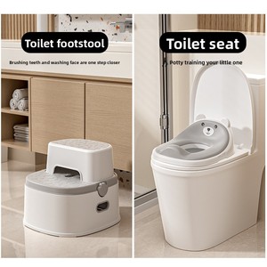 <span class=keywords><strong>Toilette</strong></span> pour bébé trois-en-un pour garçons et filles avec repose-pieds et <span class=keywords><strong>pot</strong></span> de <span class=keywords><strong>toilette</strong></span> - Product Image 2