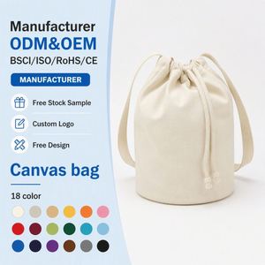 OEM Custom Logo Unbleached Natural Cotton <b>Canvas</b> Tote Bag Minimalist Design Reusable Zero Waste Farmer Market <b>Shopper</b> - Product Image 1