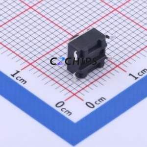 KH-6X6X5H-STM Tactile Switch SMD-4P,6x6mm Switch Single Pole Single Throw Round Button Vertical Mount 6mm - Product Image 2