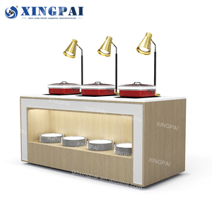 <span class=keywords><strong>Table</strong></span> de <span class=keywords><strong>buffet</strong></span> chauffante en bois de luxe moderne XINGPAI, chauffe-plats, <span class=keywords><strong>table</strong></span> de service de <span class=keywords><strong>buffet</strong></span> pliable pour hôtel, banquet - Product Image 2