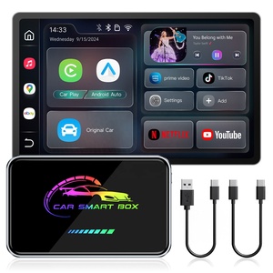 CarPlay Ai BOX 4G USB to Car Play ADAPTER Google Store Android Netflix ไร้สายในรถยนต์ adaptador SEM fio COM สำหรับรับ YouTube - Product Image 1