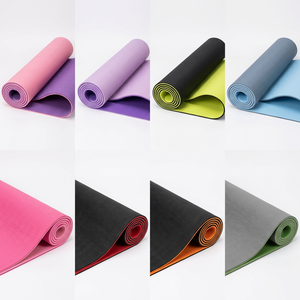 Tapete de <span class=keywords><strong>Yoga</strong></span> Profesional de TPE de Doble Capa Antideslizante para <span class=keywords><strong>Yoga</strong></span> Caliente y <span class=keywords><strong>Ashtanga</strong></span> - Product Image 2