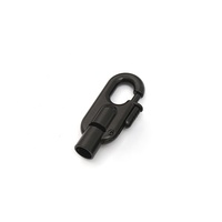 Mousqueton à déclenchement rapide en alliage de zinc de 7 mm personnalisé, clip métallique pour équipement équestre, laisse pour animaux de compagnie, sangle de sac, quincaillerie