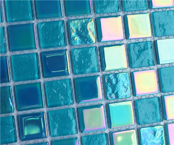 Schwimmbad fliesen Regenbogen glas Mosaik fliesen Kunst