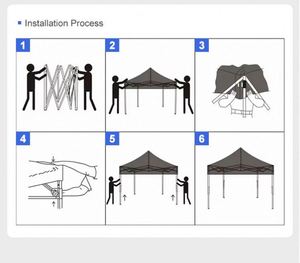 Carpa <span class=keywords><strong>de</strong></span> Jardín Tipo <span class=keywords><strong>Campana</strong></span> <span class=keywords><strong>de</strong></span> 2x2m, 2.5x2.5m, 3x3m, Techo Rígido, Gazebo, Toldo, Cama para Pesca y Bodas - Product Image 4