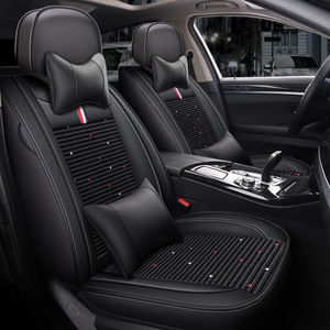 Universal Luxury Car <strong>Seat</strong> <strong>Covers</strong> Full Set Leather Interior Accessories for Jeep Wrangler Jk &amp; for Honda Civic - Product Image 4