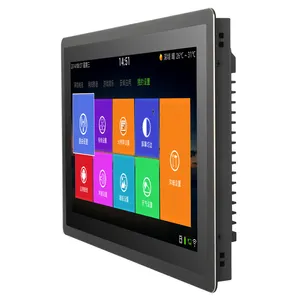 High Brightness 12.1 15 17 19 Inch 1024x768 Grade Sunlight Readable Waterproof Industrial Capacitive Lcd Touch Screen Monitor