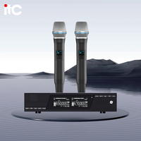Sistem Mikrofon Nirkabel Bluetooth UHF Terlaris untuk Penggunaan Studio Arsitektur Solusi Baru Desain Portabel Bertenaga Baterai