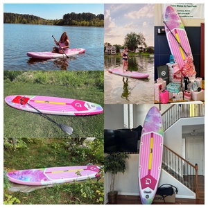 Tabla de Paddle Surf Inflable de Alta Calidad con Tecnología Drop Stitch, 11'*33"*6", para Deportes Acuáticos y Surf, Modelo DR01/5, Diseño Inflable E - Product Image 2