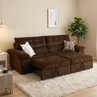 Canapé convertible moderne pour salon, fauteuil convertible, canapé d'angle avec lit escamotable, fabricant et fournisseur