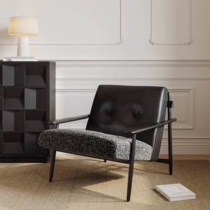Sillón <span class=keywords><strong>Reclinable</strong></span> de Diseño Retro Moderno al por Mayor - Sillón de Tela de Terciopelo/Bucle/Teddy para Muebles de Hogar Sala de Estar - Product Image 3