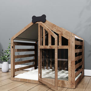 Vente en gros de meubles de caisse d'intérieur pour niche moderne pour chiens de grande taille - Product Image 2