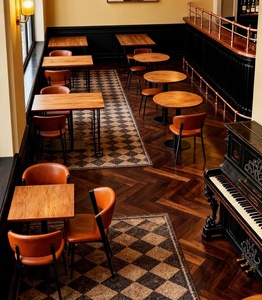 Mobiliario Comercial OEM ODM <span class=keywords><strong>para</strong></span> Restaurantes: Juego de Sillas <span class=keywords><strong>y</strong></span> <span class=keywords><strong>Mesas</strong></span> <span class=keywords><strong>para</strong></span> Cafeterías, Bistrós <span class=keywords><strong>y</strong></span> Bares - Product Image 3