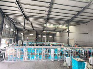 Machine de fabrication de couches jetables pour bébés entièrement automatique d'occasion, fabrication de culottes pull-up - Product Image 3