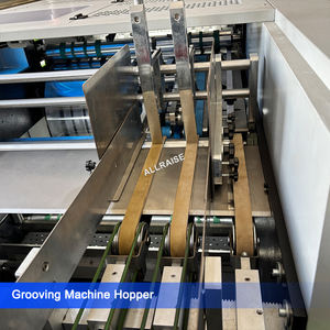 Voll automatische Papp-V-Nut-Schneide maschine V-Schlitz maschine Starre Papp-Einst ech maschine für Kartons - Product Image 5